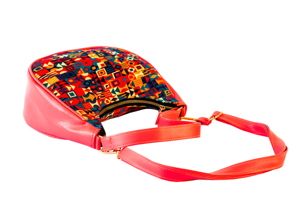 Canvas Moon Bag