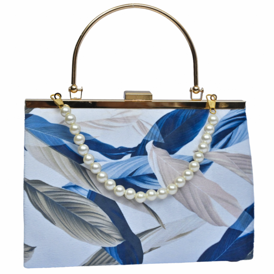 Chevron Clutch Handbag